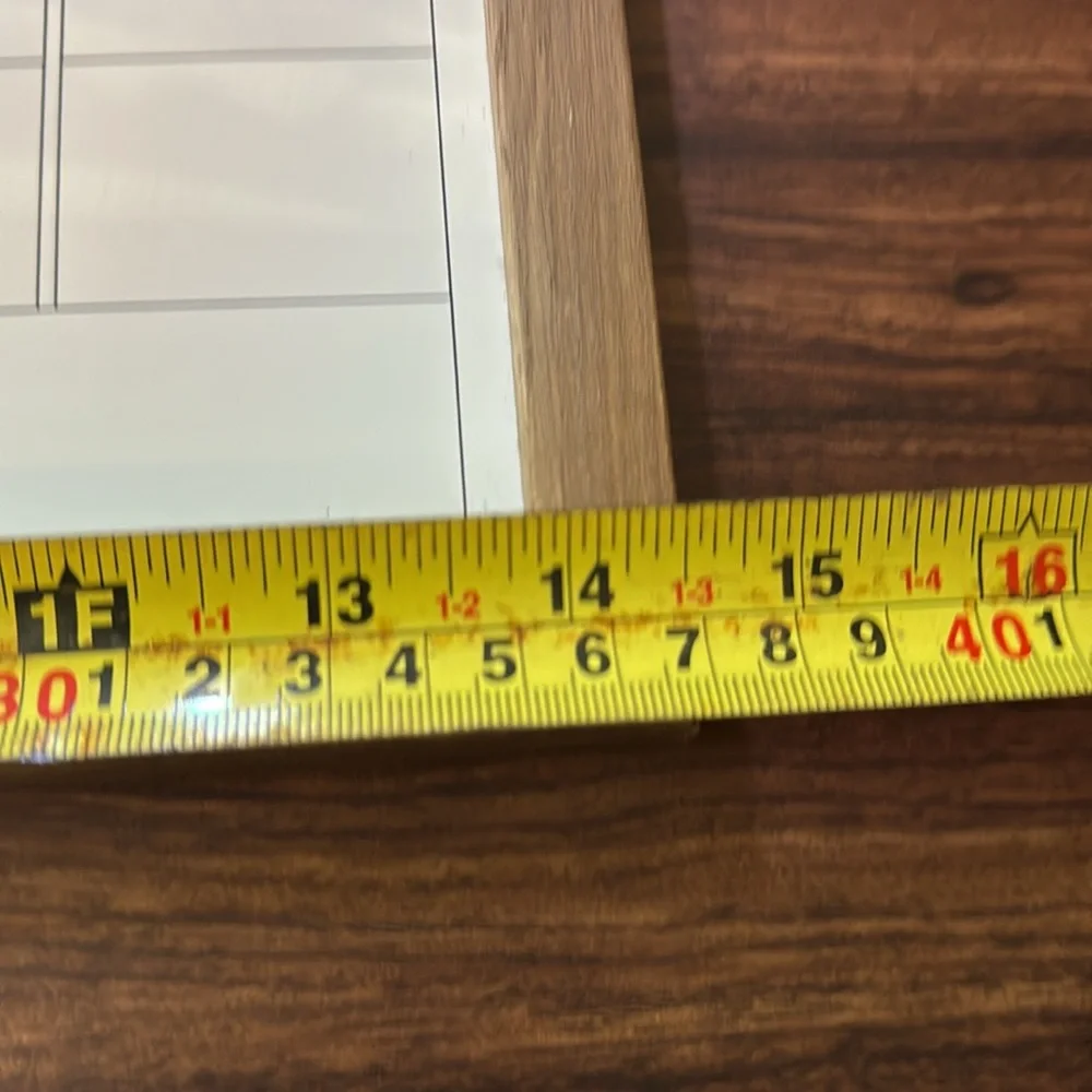 Dry Eraser Monthly Calendar White Board